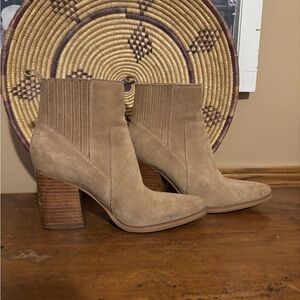 Marc Fisher suede booties